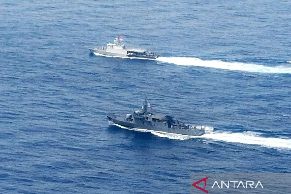 Kapal Perang RI dan Filipina Gelar Patroli Bersama di Perbatasan