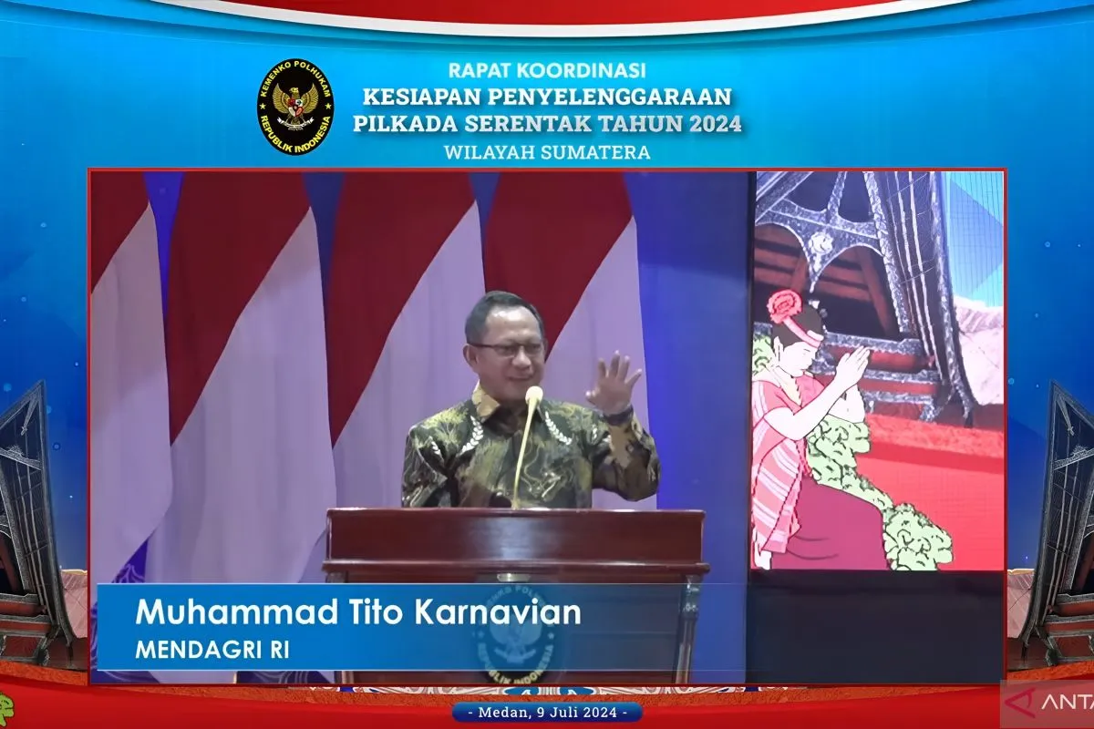 Mendagri: Pilkada Serentak 2024 akan Menciptakan Sejarah Baru Bagi Indonesia