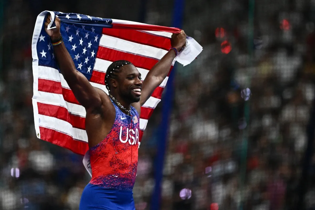 Noah Lyles Sabet Medali Emas Setelah Menangkan Nomor Sprint 100m Putra