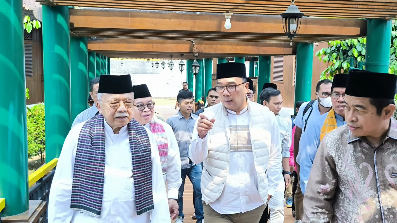 Giliran Ridwan Kamil Yang Diajak Eks Gubernur Fauzi Bowo Ulas Sejarah Jakarta