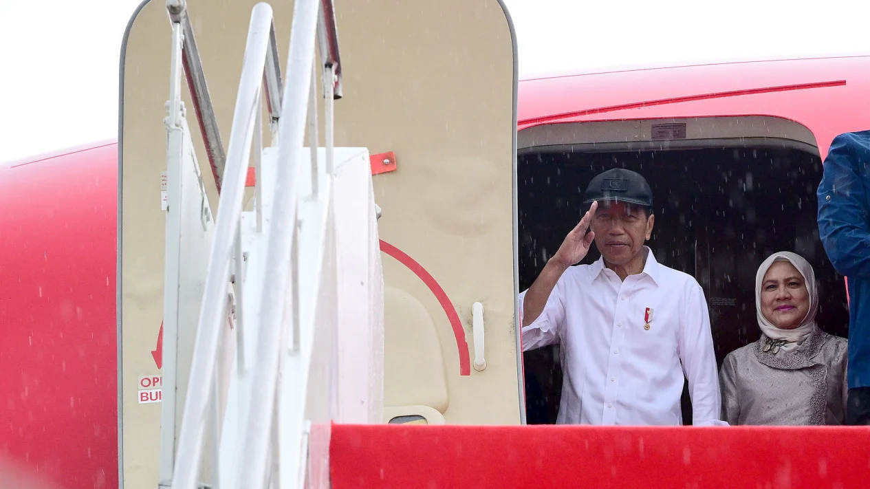 Presiden Jokowi Dan Ibu Negara Bertolak Ke Aceh Buka PON XXI 2024