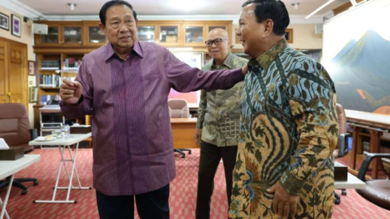 Prabowo Temui SBY Di Cikeas Bahas Investasi