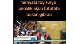 Benarkah Roy Suryo Ditangkap Karena Terbukti Pemilik Akun Fufufafa?