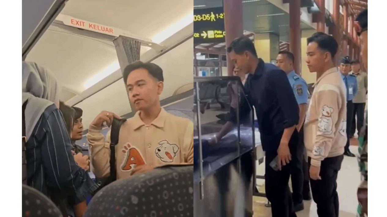 Gibran Rakabuming Jadi Sorotan Netizen,  Berangkat Ke Semarang Gunakan Pesawat Ini