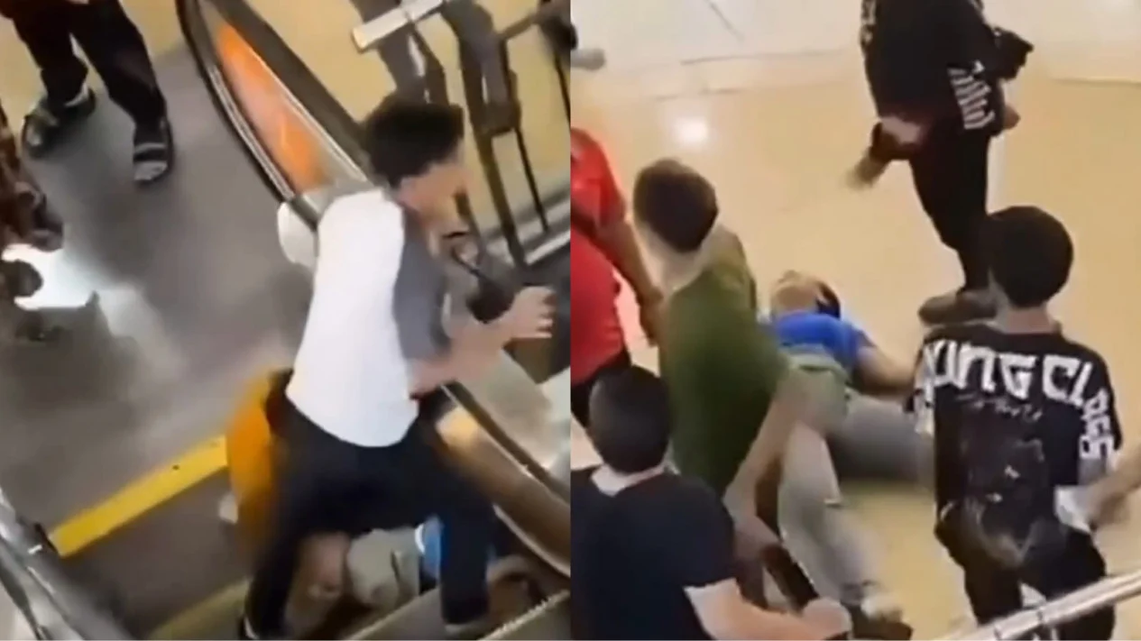 Detik-detik Mengerikan Seorang Anak Kecil Terjepit Eskalator di Mall Jakarta Barat